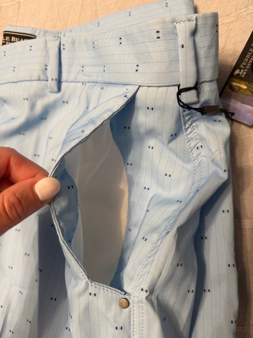BNWT pebble beach golf shorts - Picture 7 of 7